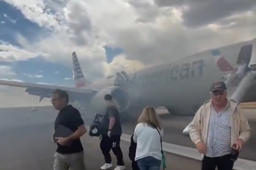 Flight's landing gear catches fire at US airport; aborts takeoff