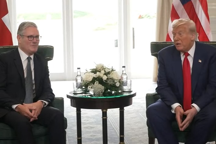 Trump, Starmer call for Gaza ceasefire, highlighting urgent humanitarian crisis