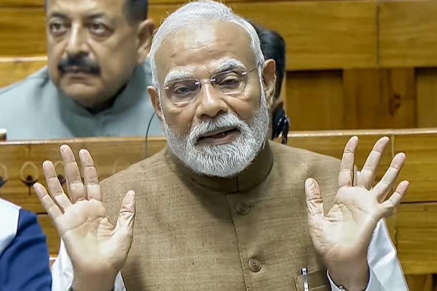 ‘Congress said 56 inches failed—we made terror tremble in its den’: PM Modi roars in Lok Sabha