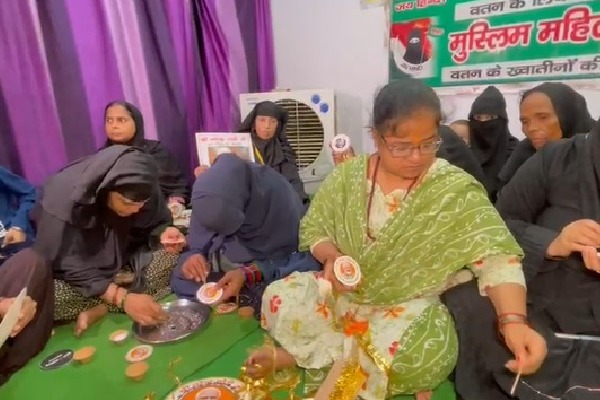 Varanasi: Muslim women craft 'Operation Sindoor'-themed rakhis for PM Modi ahead of Raksha Bandhan