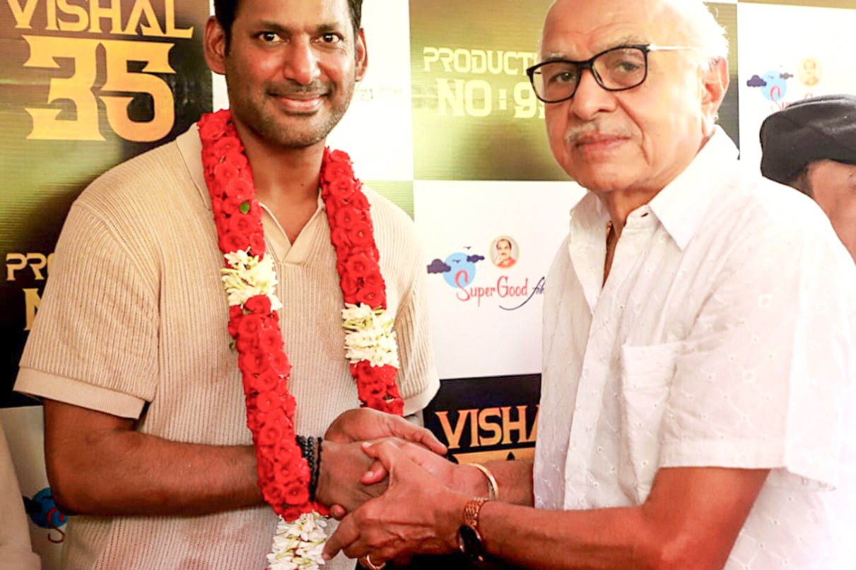 Vishal begins shooting for director Ravi Arasu's film in Chennai