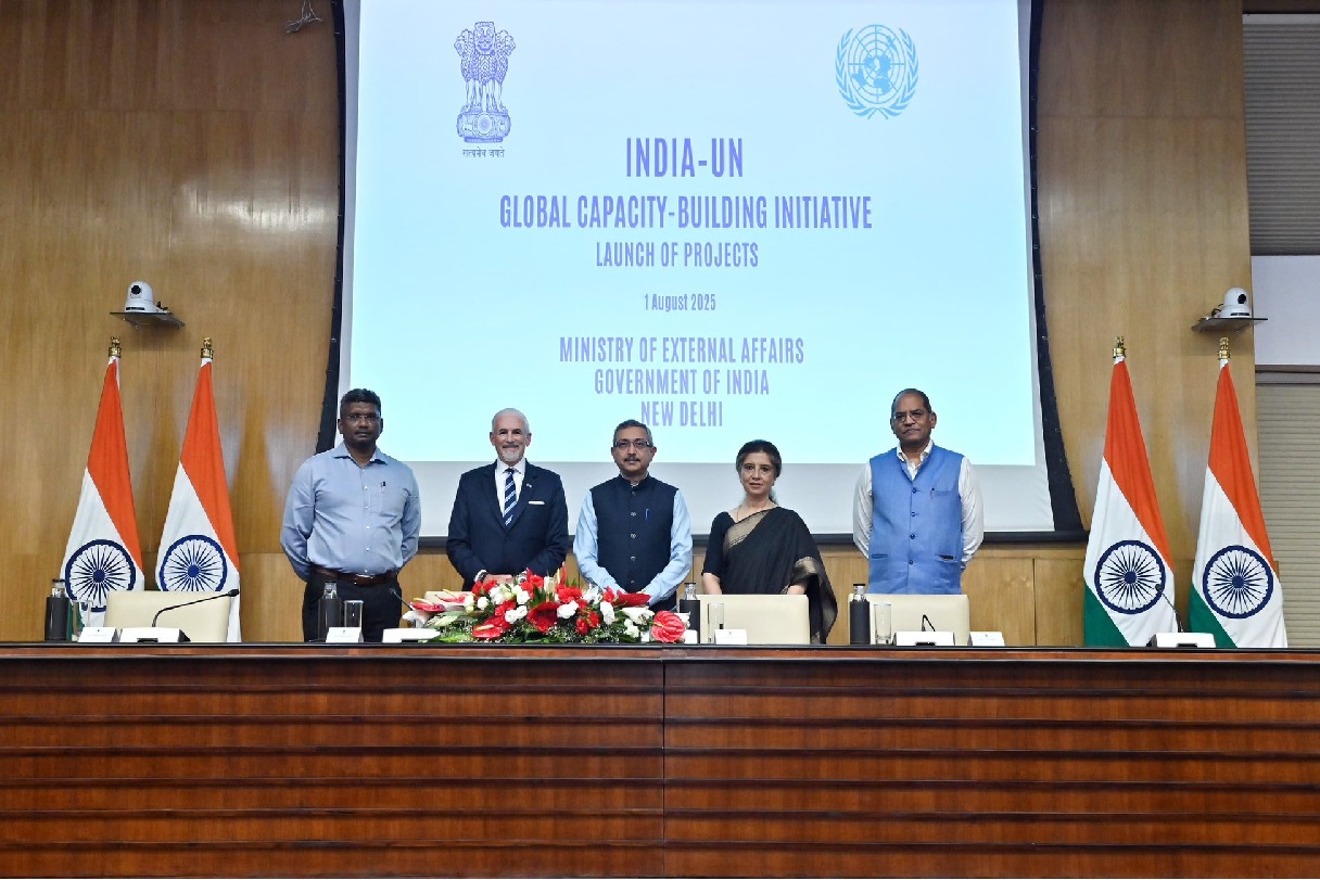 India-UN launch first phase of global capacity-building projects to boost South-South cooperation