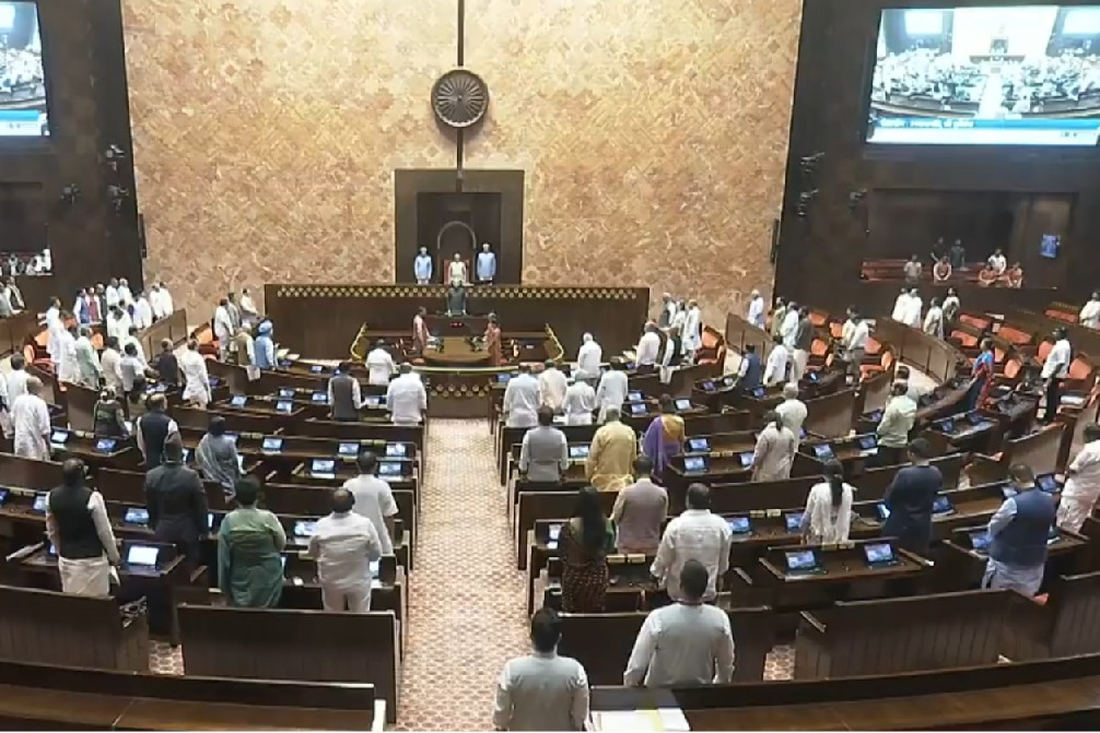 Rajya Sabha adjourned till Tuesday in tribute to member Shibu Soren