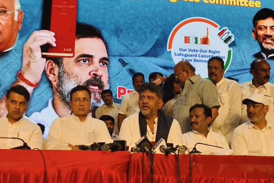Rahul Gandhi's B'luru protest regarding 'election fraud' postponed to August 8
