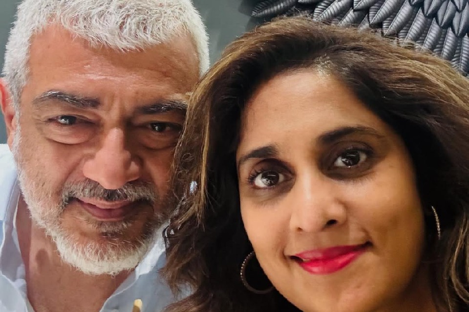 Shalini tells her husband Ajith Kumar: I'm so proud of you!