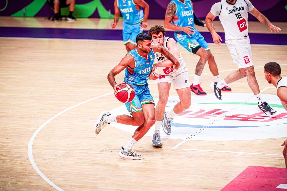 Basketball: Valiant India push Jordan to the brink in FIBA Asia Cup opener