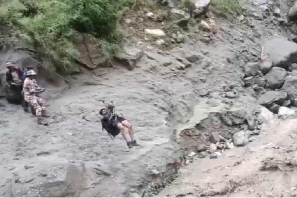 413 pilgrims rescued from Kinnaur Kailash trek by ITBP, NDRF after bridges washed away in Himachal