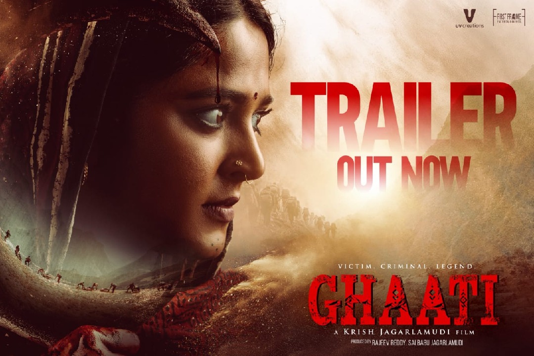 Anushka Shetty, Vikram Prabhu whip up a rebellion in Ghaati's explosive trailer; film to hit screens on Sept 5