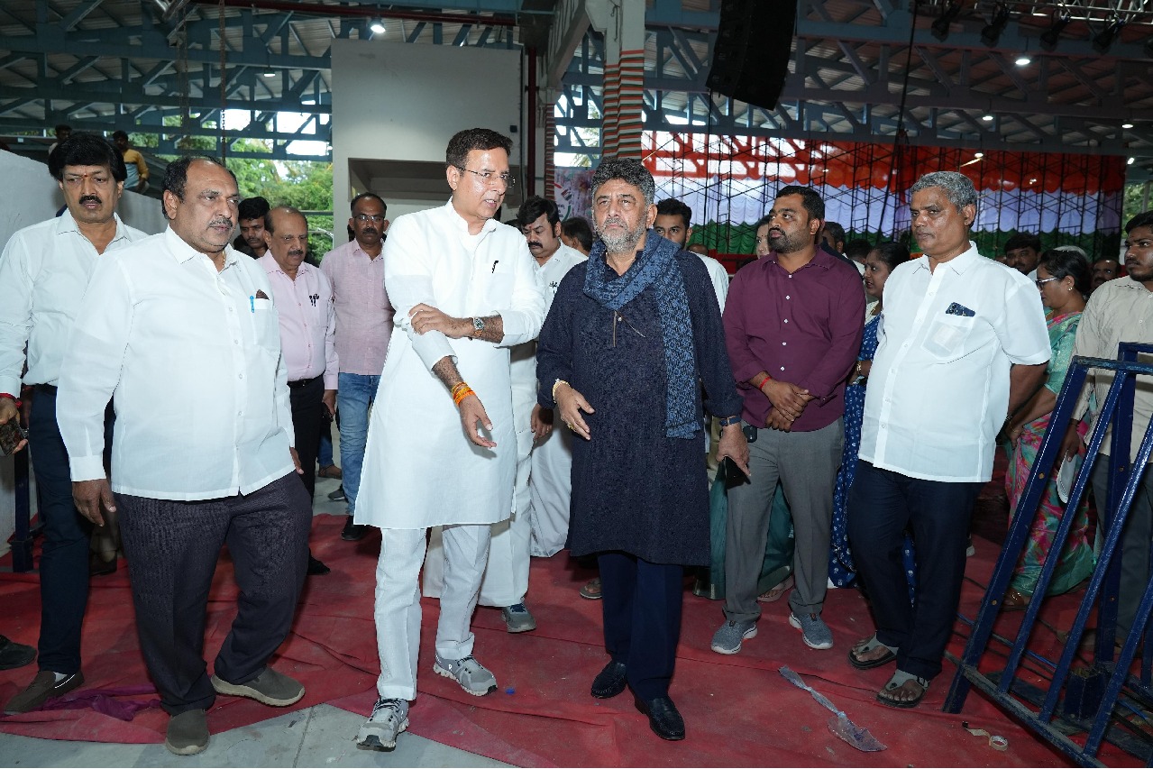 'Election fraud': Preparations underway in full swing for Rahul's event in Karnataka