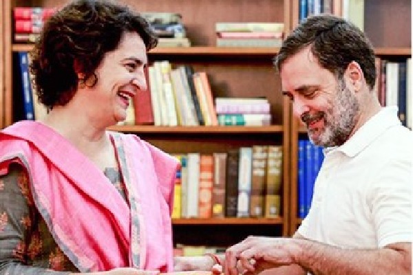 Symbol of love, trust and faith: Priyanka Gandhi extends wishes on Raksha Bandhan