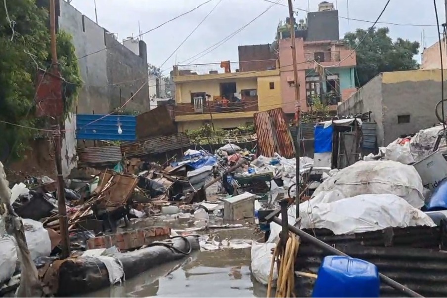 Eight killed in rain-triggered wall collapse in Delhi