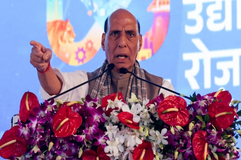 'None can stop India from becoming a leading power': Rajnath Singh rebukes Trump-led hostile trade tactics