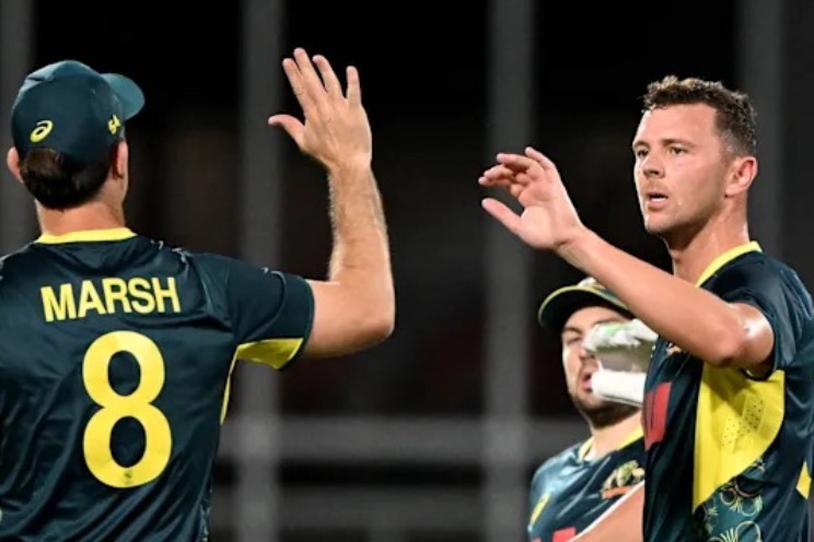 David and Hazlewood shine as Australia beat South Africa by 17 runs in T20I series opener