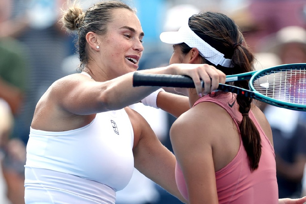 Sabalenka prevails in Cincinnati with marathon win over Raducanu