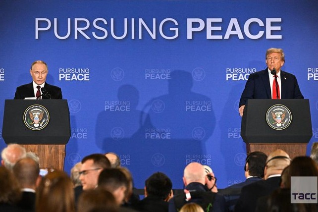 Putin thanks Trump for 'atmosphere of trust' at Alaska meeting