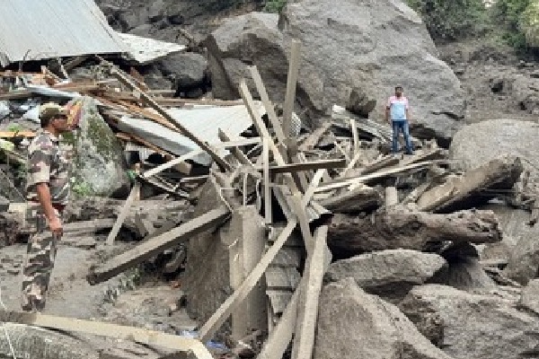 Four killed in flash floods triggered by cloudburst in J&K’s Kathua