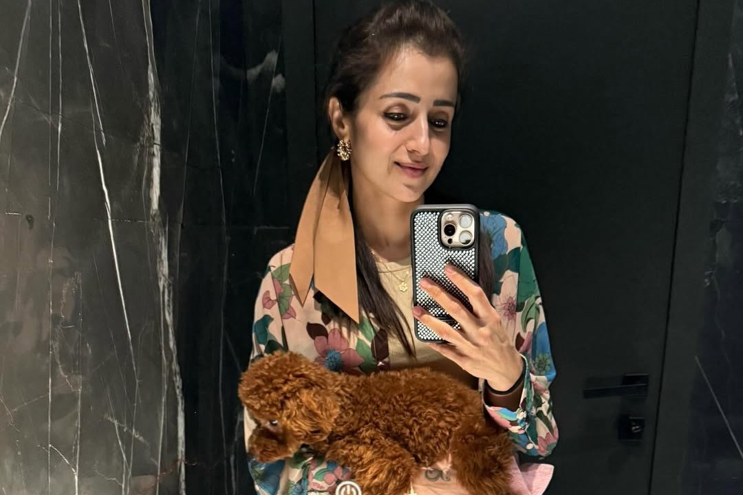 Trisha Krishnan drops a glimpse of her 'tiny moments, with BIG smiles'