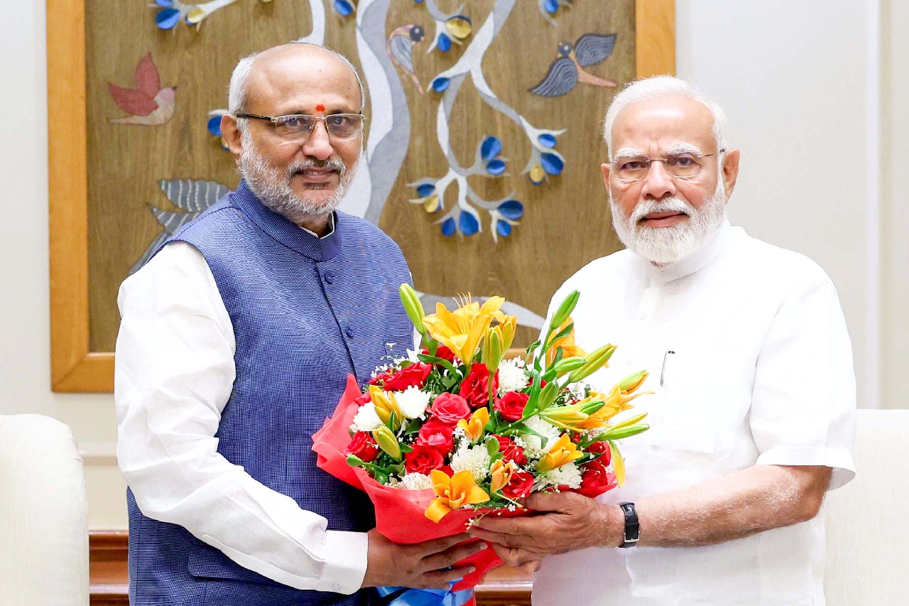 PM Modi hails CP Radhakrishnan as NDA’s Vice-Presidential candidate