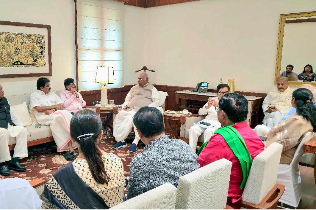 INDIA Bloc to meet at Cong chief's house today to decide on Oppn's Vice President candidate