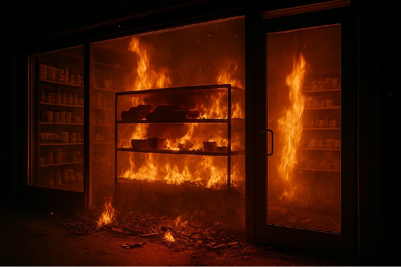 Delhi: Four killed as fire destroys electronics showroom in Raja Garden