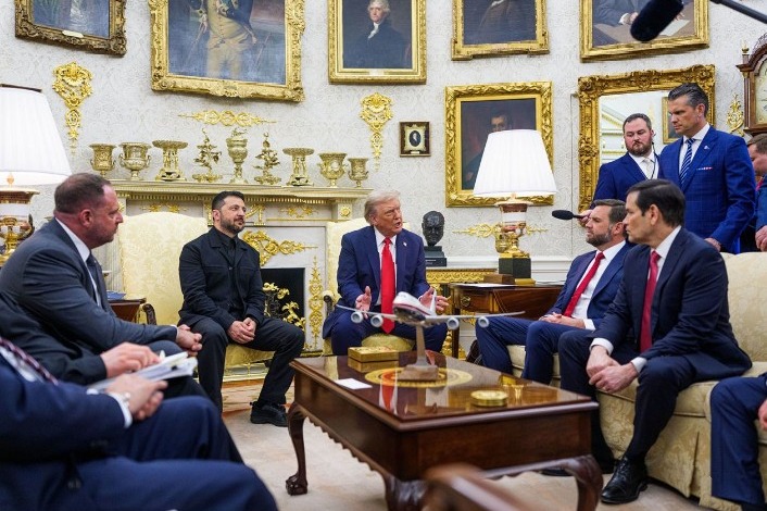 Trump says he is working to arrange meeting between Putin and Zelensky; US-Russia-Ukraine trilateral to follow