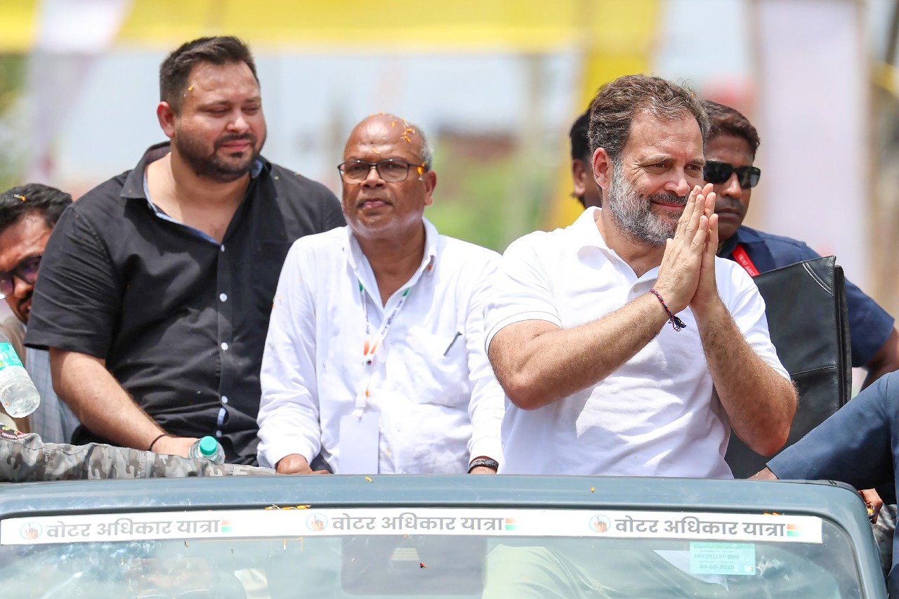 Will work to make Rahul Gandhi next PM: Tejashwi Yadav at Voter Adhikar Yatra