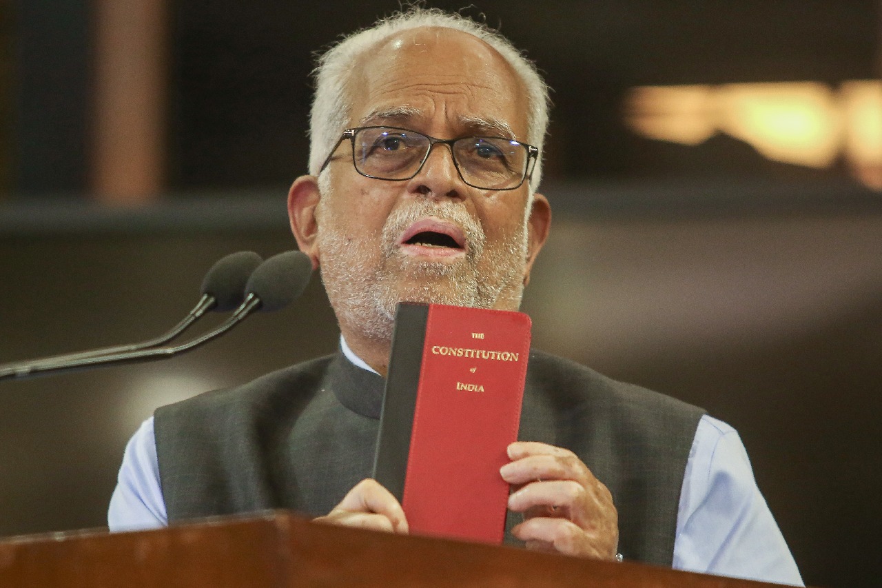 INDIA bloc's Vice-Presidential candidate B Sudershan Reddy to file nomination today