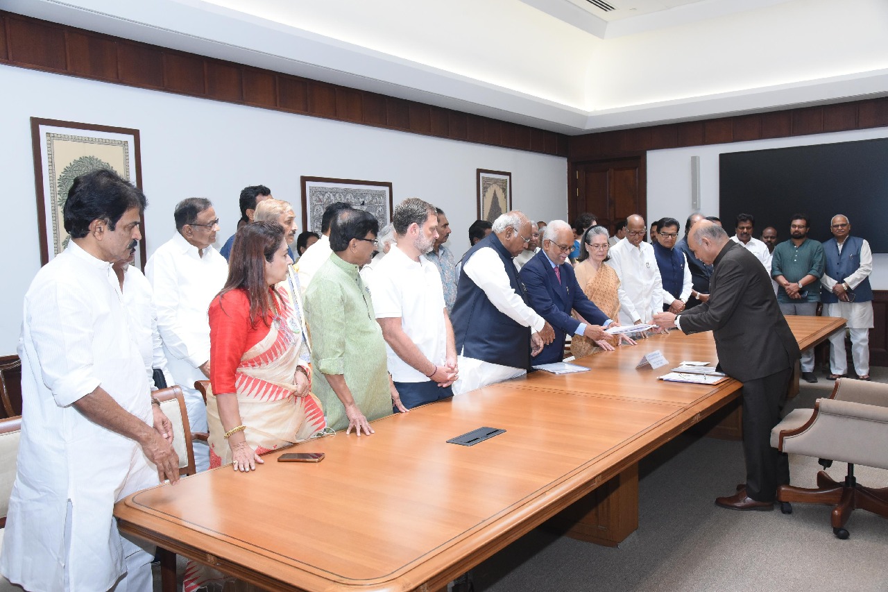 Faith in Constitution and hope in people, says Justice Sudershan Reddy after filing nomination for V-P polls