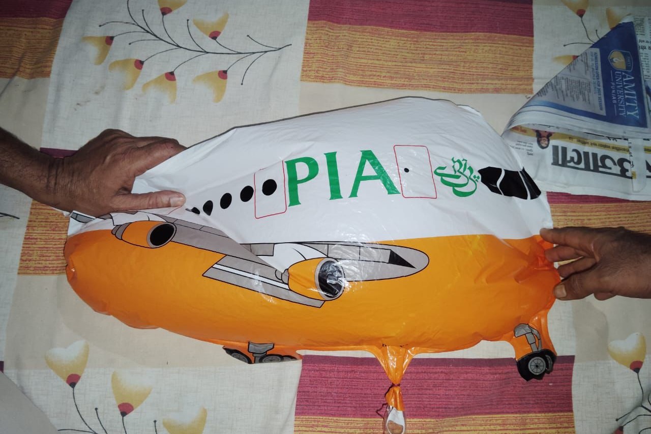 Suspicious balloon with Pakistani markings found in J&K’s Jammu