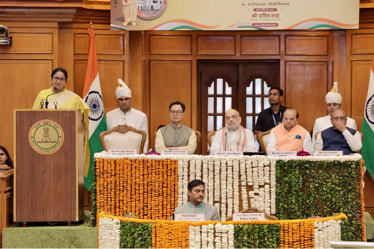 Delhi CM Rekha Gupta hails HM Amit Shah for bill to sack tainted ministers