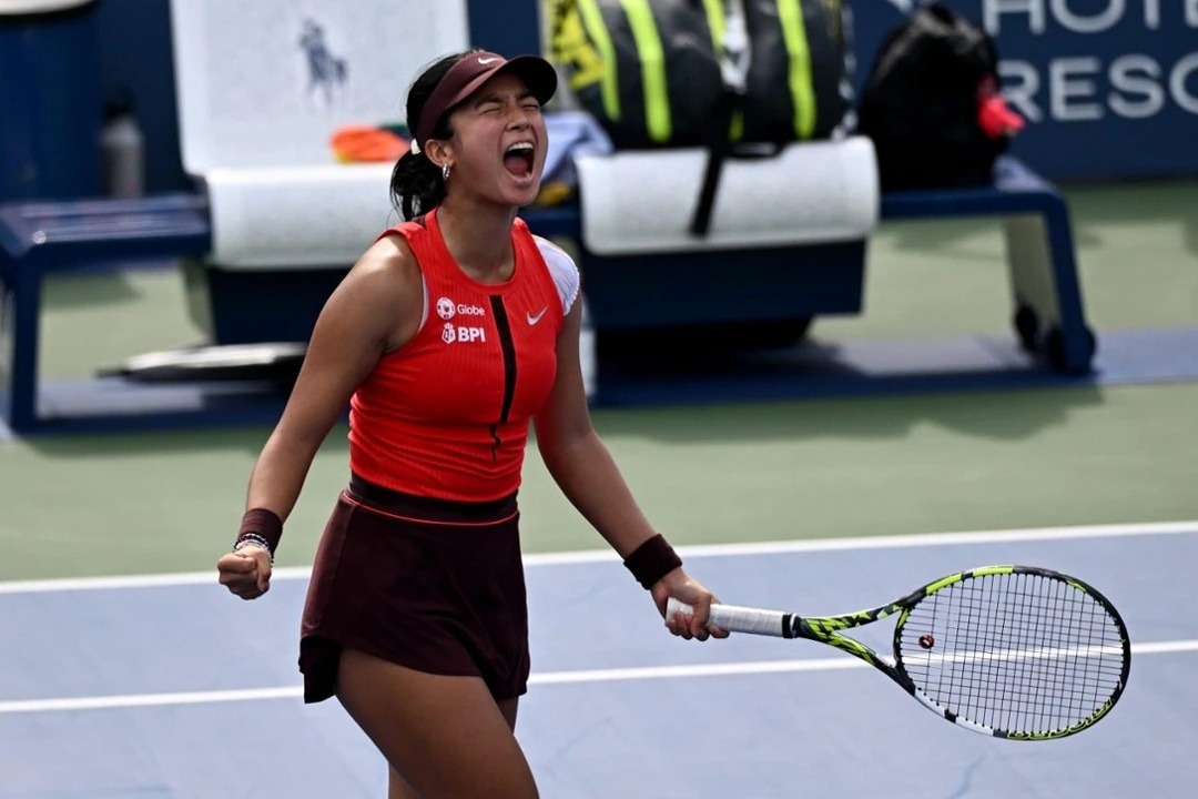 US Open: Alexandra Eala upsets Clara Tauson, creates history for the Philippines