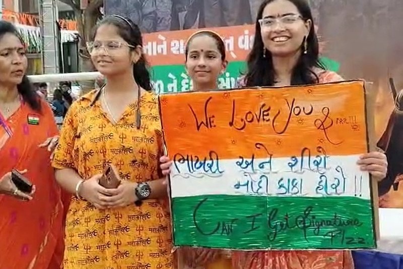 Ahmedabad set to welcome PM Modi, women reach venue with 'sindoor' boxes