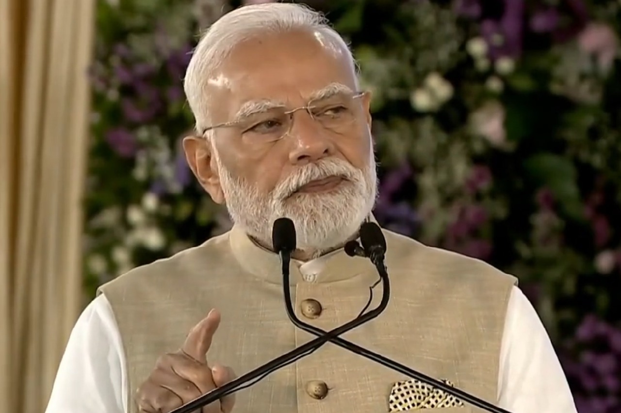 PM Modi flags off first 'Made in India' e-Vitara, to be exported to 100 countries