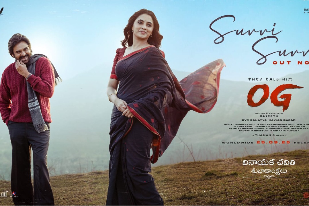 Makers of Pawan Kalyan’s action spectacle 'They Call Him OG' release melodious single 'Suvvi Suvvi' from film