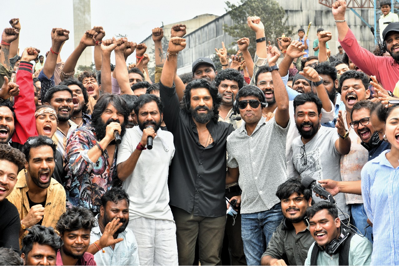Ram Charan's 'Peddi' unit begins filming grand song with 1000 dancers