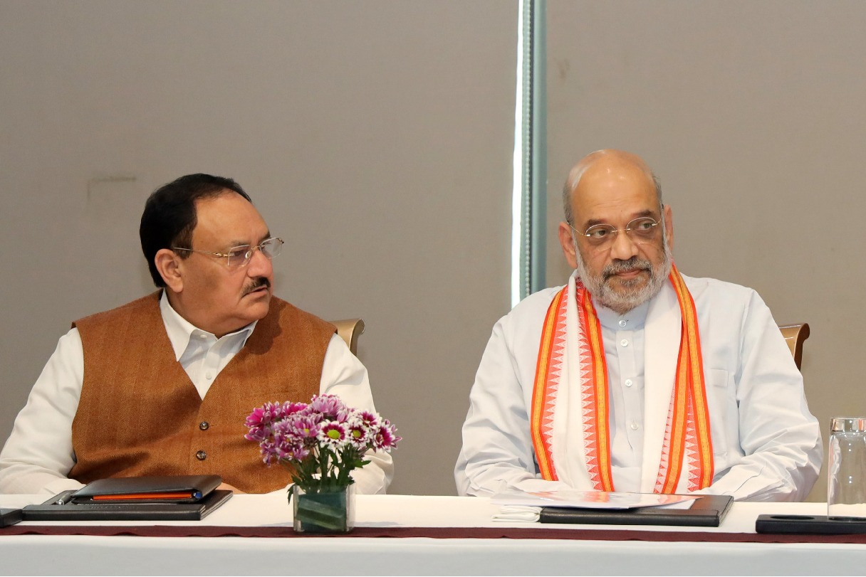 ‘Congress politics has hit a low level’: HM Amit Shah, JP Nadda on ‘abuse’ of PM’s mother