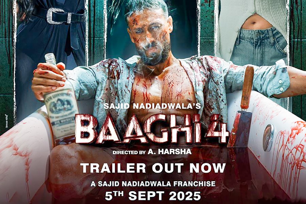 Tiger Shroff’s ‘Baaghi 4’ trailer unleashes rage, bloodshed all in the name of love