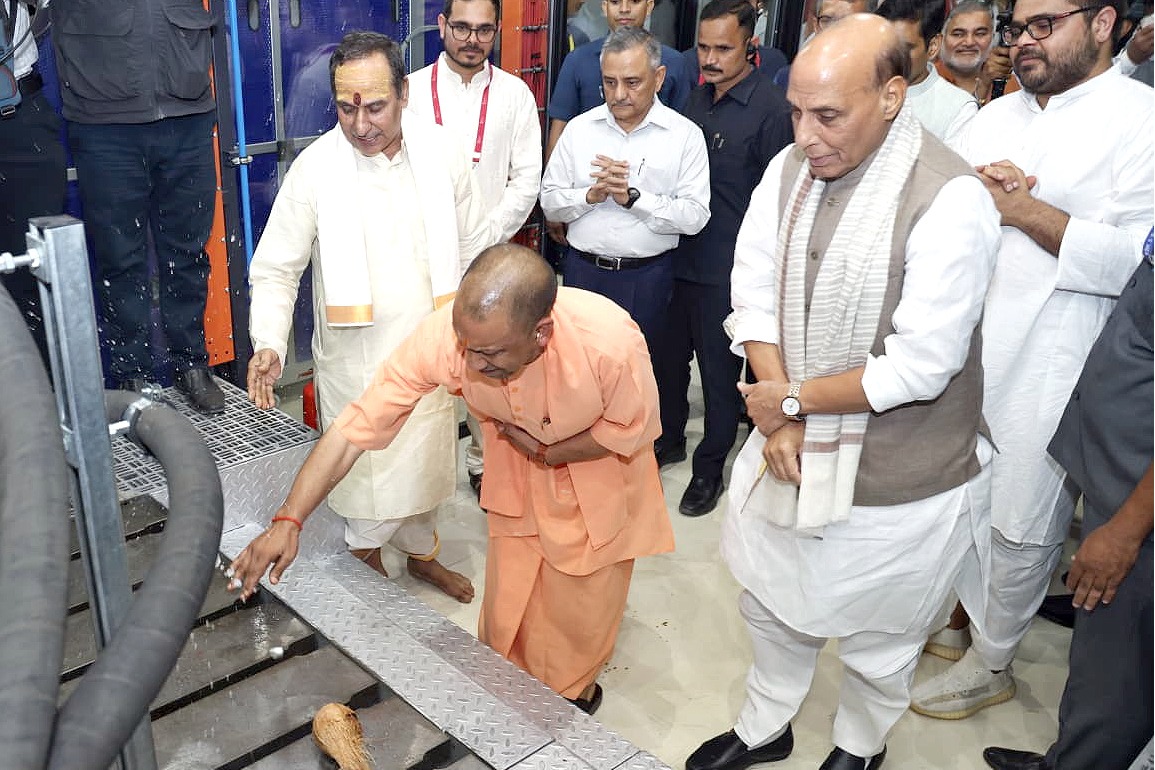 Rajnath Singh, CM Yogi inaugurate drone manufacturing unit in Noida