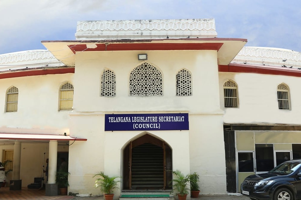 BRS protest in Telangana Council over CBI probe into Kaleshwaram