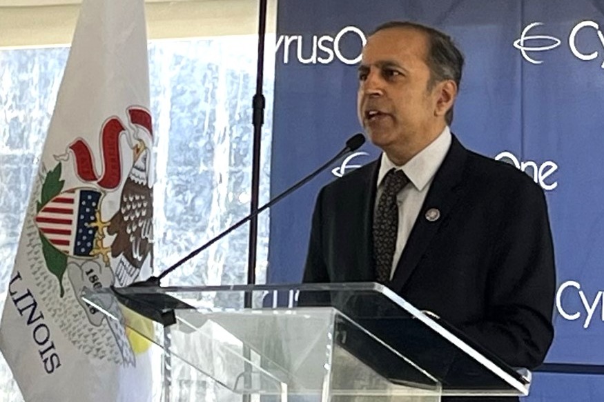 US Congressman Krishnamoorthi visits Hindu temple targeted by burglars in California