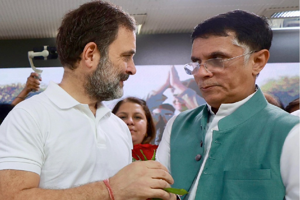 BJP poses 5 questions to Rahul Gandhi over close aide Pawan Khera’s multiple EPIC IDs