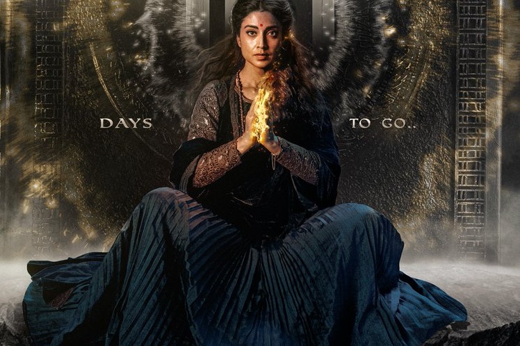 Shriya Saran looks fierce in her latest poster from Teja Sajja's 'Mirai'