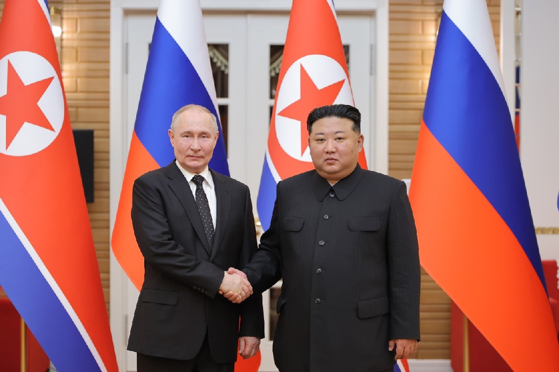 North Korean's Kim Jong-un, Russian President Putin hold bilateral talks in Beijing