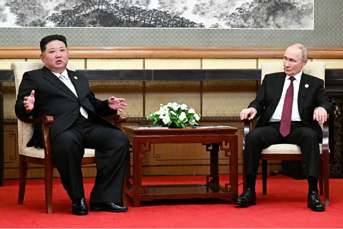 Kim thanks Putin for praising North Korean troops in Russia as they meet in Beijing