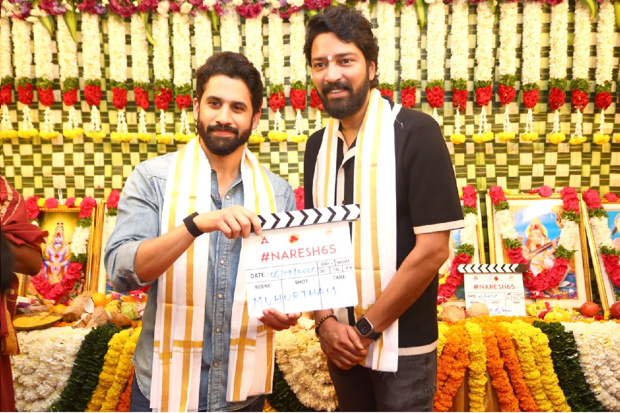 Allari Naresh's next film, a fantasy comedy, goes on floors with traditional pooja