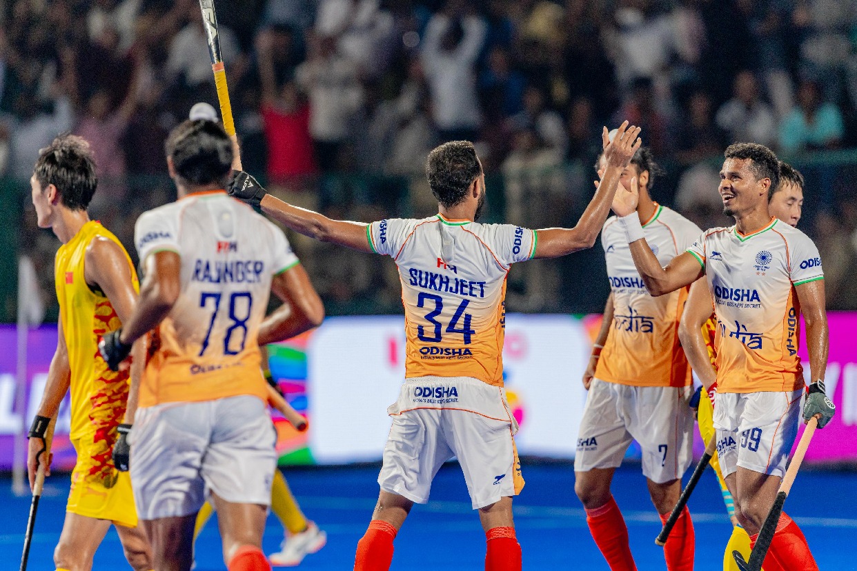 Men’s Asia Cup 2025: India beat China 7-0 to set up final against Korea