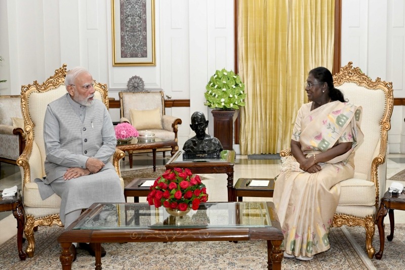 After foreign visits, PM Modi briefs President Murmu - a protocol Rajiv Gandhi refused with Zail Singh