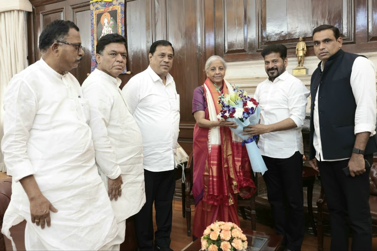 Telangana CM meets Sitharaman, seeks restructuring of loans