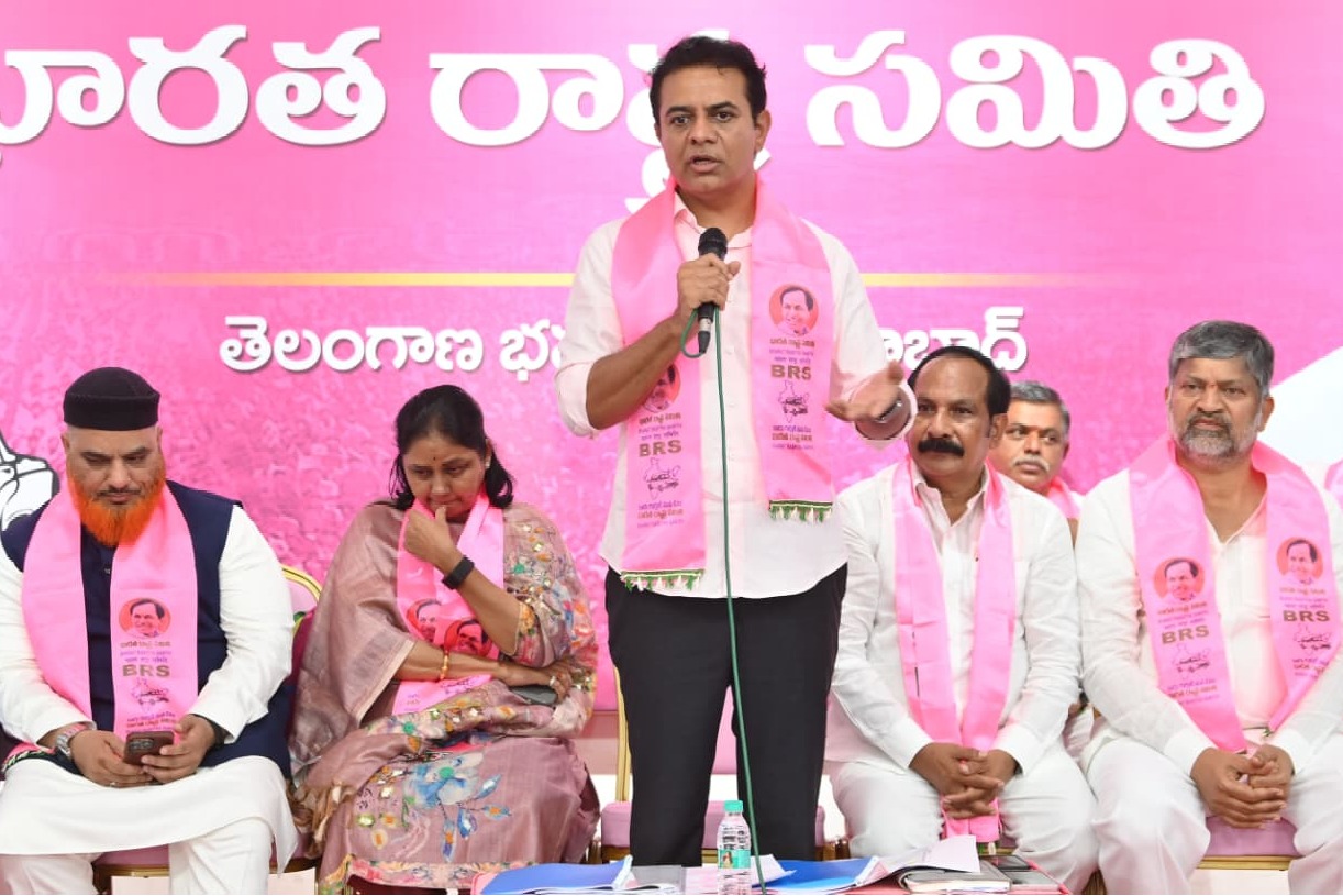 Jubilee Hills by-election: KTR says vote for Congress will be a licence to demolish homes