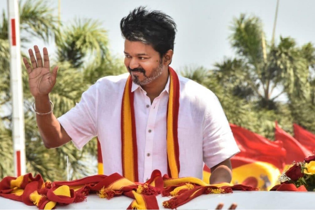 Vijay launches TVK campaign with fiery speech in Tiruchirappalli